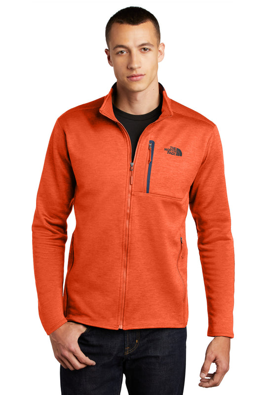 The North Face Skyline Full-Zip Fleece Jacket NF0A7V64 Zion Orange Heather/ Urban Navy