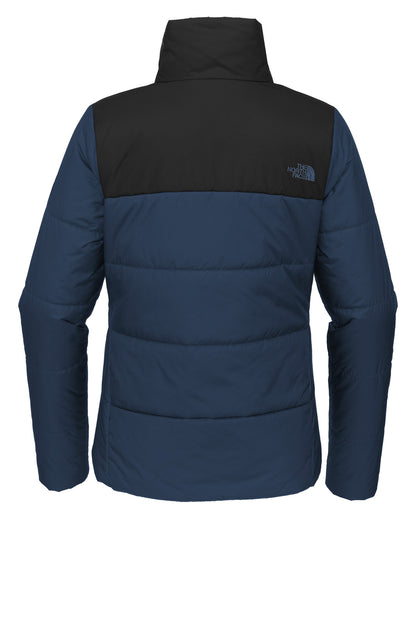 The North Face Women's Chest Logo Everyday Insulated Jacket NF0A7V6K Shady Blue