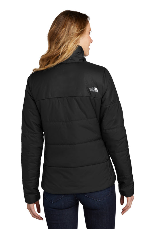 The North Face Women's Chest Logo Everyday Insulated Jacket NF0A7V6K TNF Black