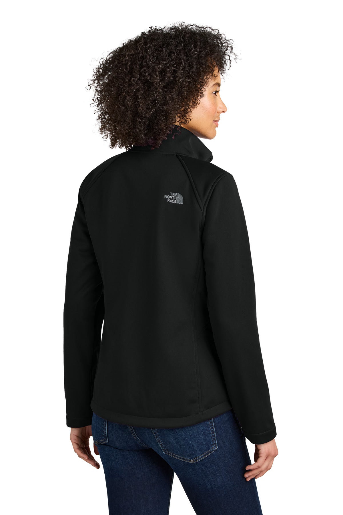 The North Face Women's Chest Logo Ridgewall Soft Shell Jacket NF0A88D4 TNF Black