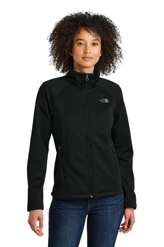The North Face Women's Chest Logo Ridgewall Soft Shell Jacket NF0A88D4 TNF Black