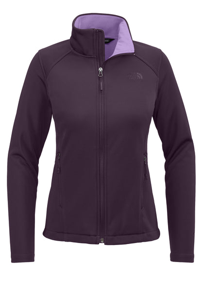 The North Face Women's Chest Logo Ridgewall Soft Shell Jacket NF0A88D4 TNF Blackberry Wine