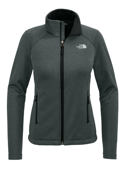 The North Face Women's Chest Logo Ridgewall Soft Shell Jacket NF0A88D4 TNF Dark Grey Heather