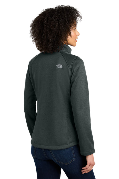 The North Face Women's Chest Logo Ridgewall Soft Shell Jacket NF0A88D4 TNF Dark Grey Heather