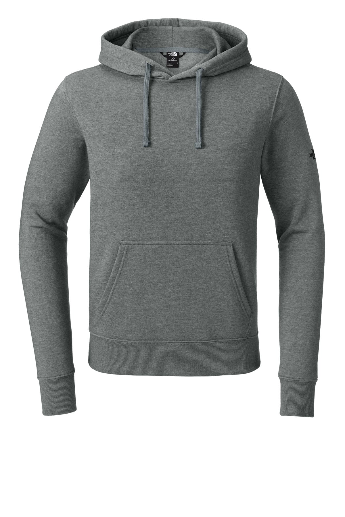 The North Face Sleeve Logo Pullover Hoodie NF0A8AU0 TNF Medium Grey Heather