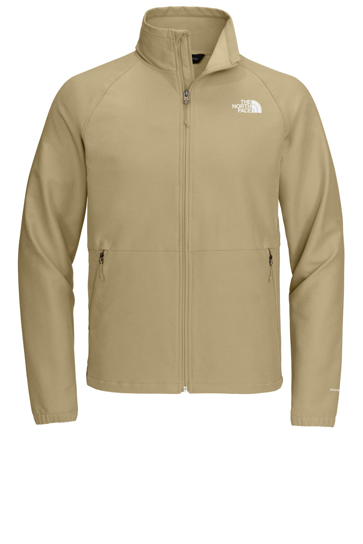The North Face Barr Lake Soft Shell Jacket NF0A8BUD Khaki Stone Dark Heather