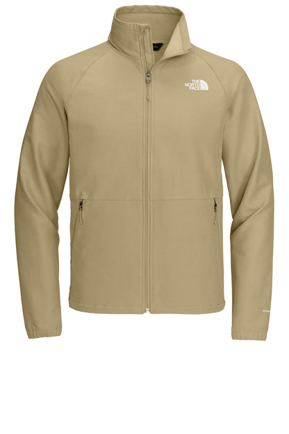 The North Face Barr Lake Soft Shell Jacket NF0A8BUD Khaki Stone Dark Heather