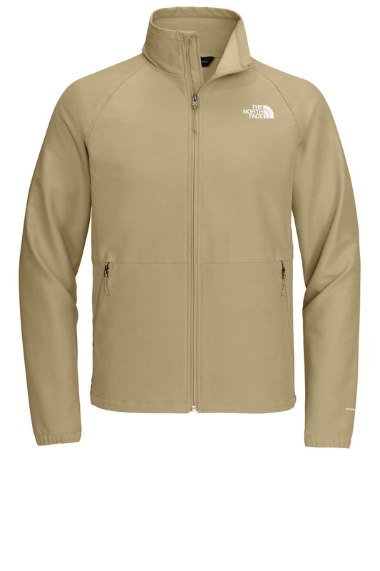 The North Face Barr Lake Soft Shell Jacket NF0A8BUD Khaki Stone Dark Heather