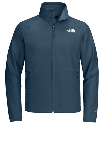 The North Face Barr Lake Soft Shell Jacket NF0A8BUD Shady Blue Dark Heather