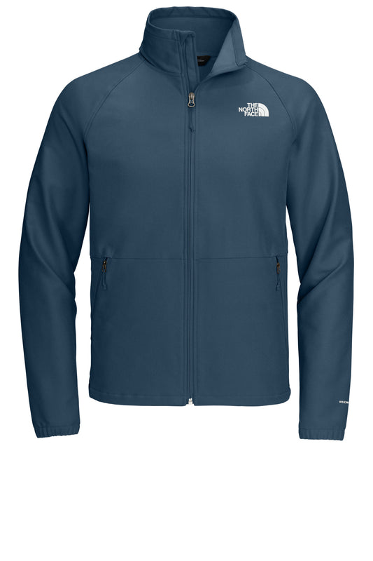 The North Face Barr Lake Soft Shell Jacket NF0A8BUD Shady Blue Dark Heather