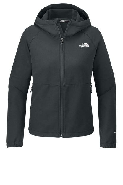 The North Face Women's Barr Lake Hooded Soft Shell Jacket NF0A8BUE Asphalt Grey Dark Heather
