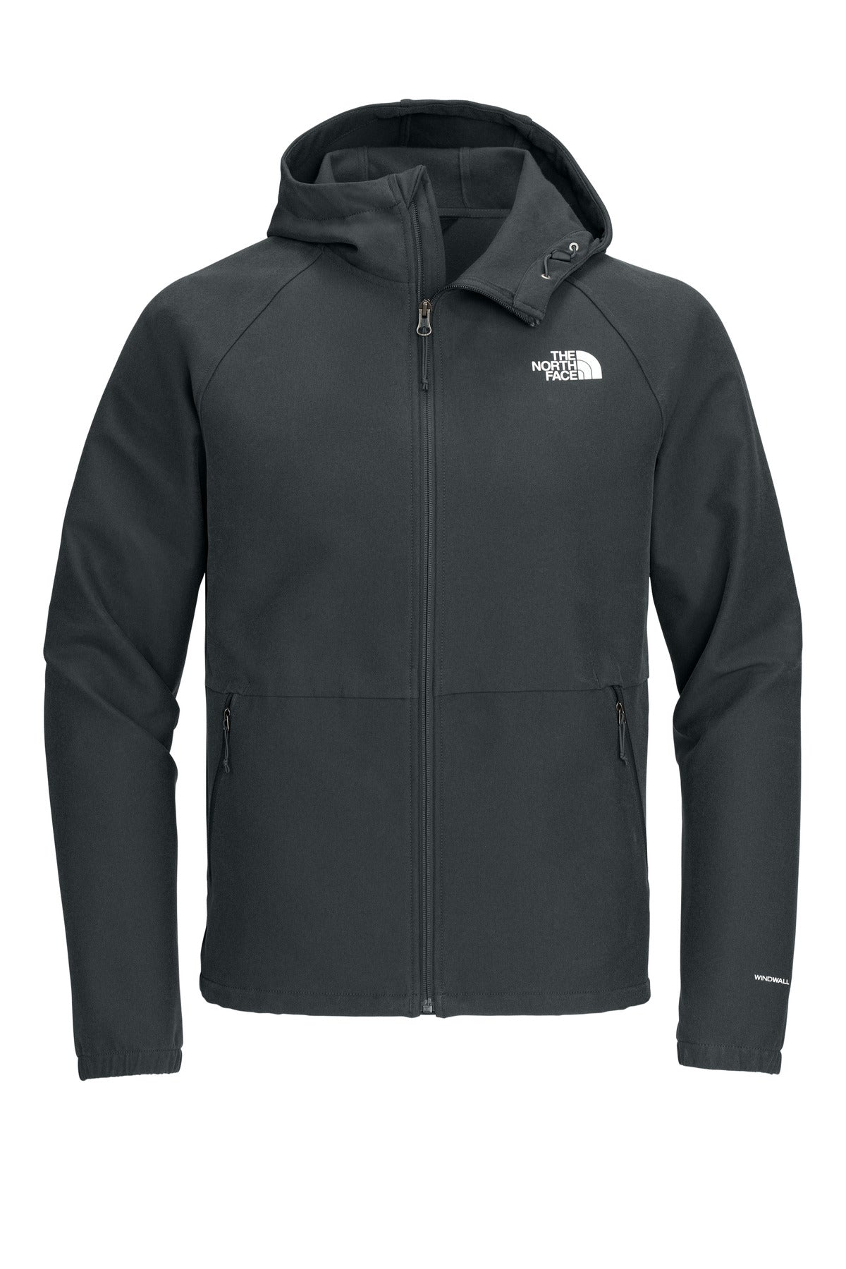 The North Face Barr Lake Hooded Soft Shell Jacket NF0A8BUF Asphalt Grey Dark Heather