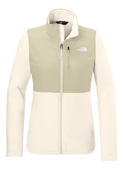 The North Face Women's Highest Peak Full-Zip Fleece Jacket NF0A8BUR Gardenia White/ Gravel