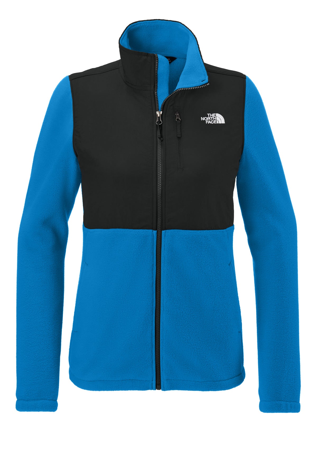 The North Face Women's Highest Peak Full-Zip Fleece Jacket NF0A8BUR Hero Blue/ TNF Black