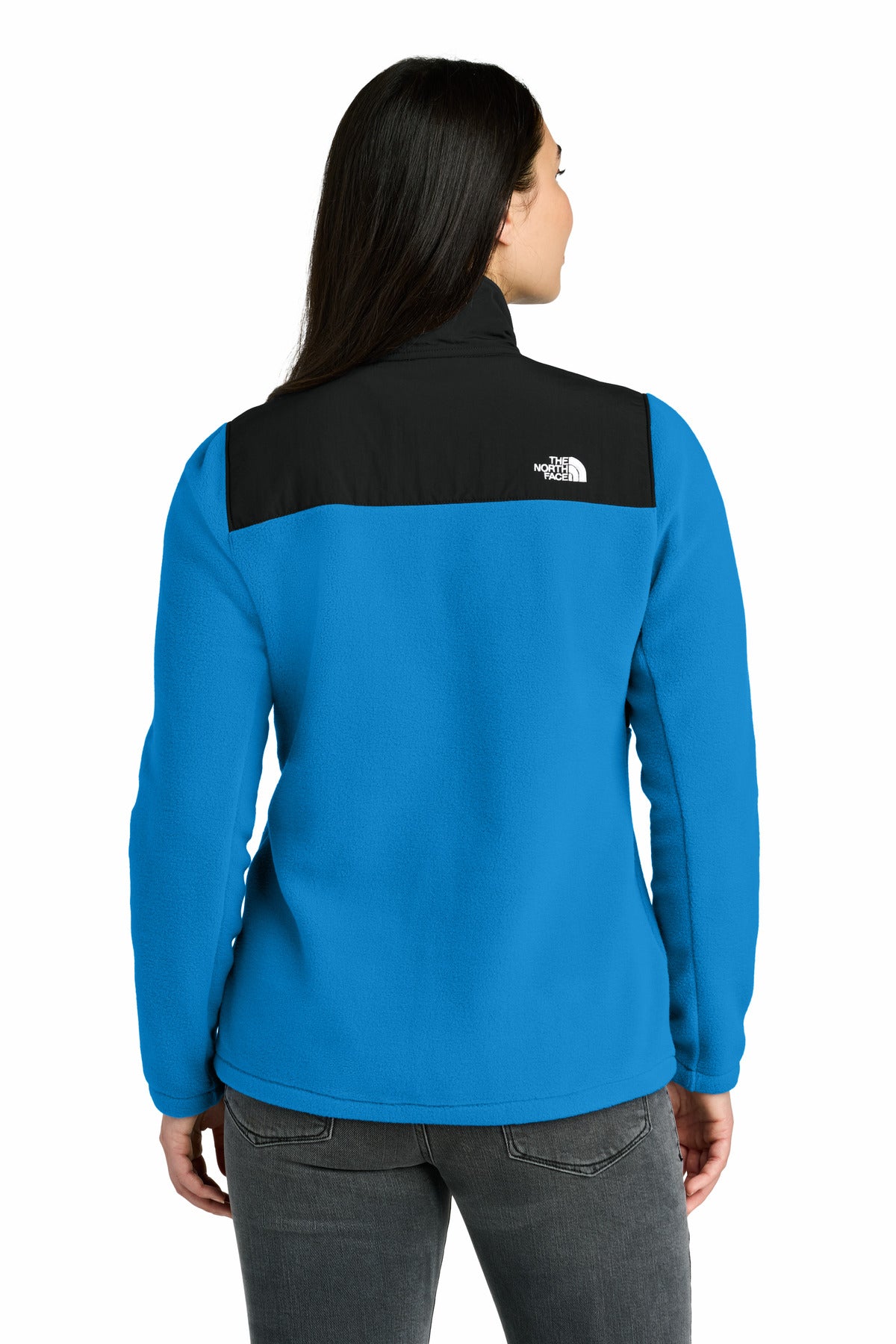 The North Face Women's Highest Peak Full-Zip Fleece Jacket NF0A8BUR Hero Blue/ TNF Black