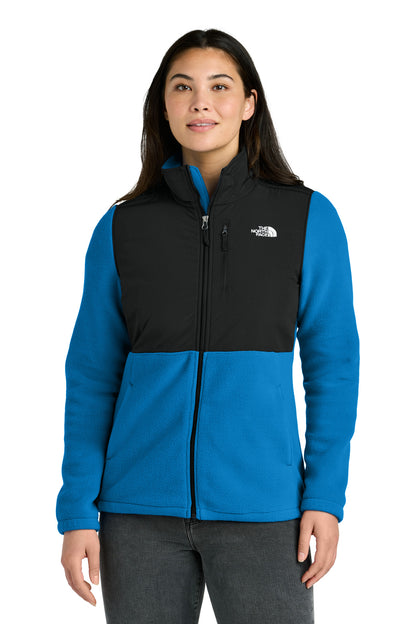 The North Face Women's Highest Peak Full-Zip Fleece Jacket NF0A8BUR Hero Blue/ TNF Black