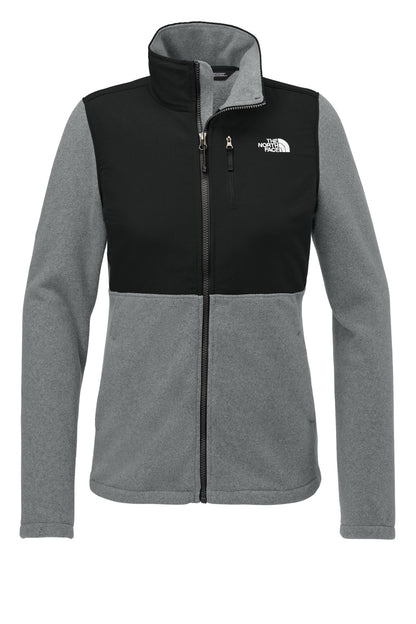 The North Face Women's Highest Peak Full-Zip Fleece Jacket NF0A8BUR TNF Medium Grey Heather/ TNF Black