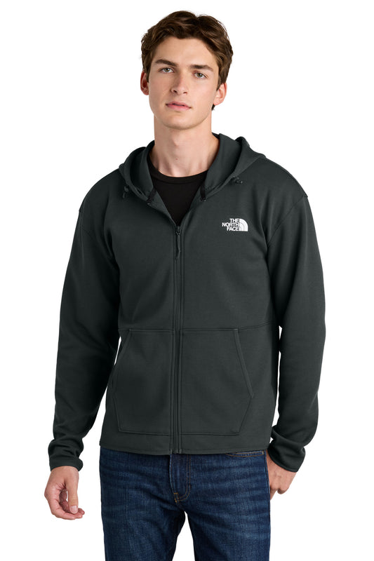 The North Face Double-Knit Full-Zip Hoodie NF0A8BUS Asphalt Grey