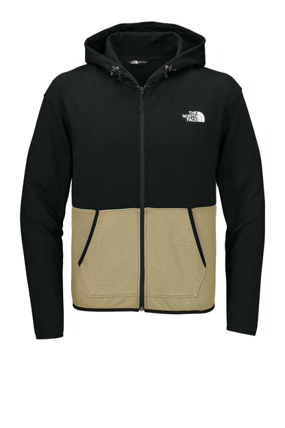 The North Face Double-Knit Full-Zip Hoodie NF0A8BUS Khaki Stone/ TNF Black