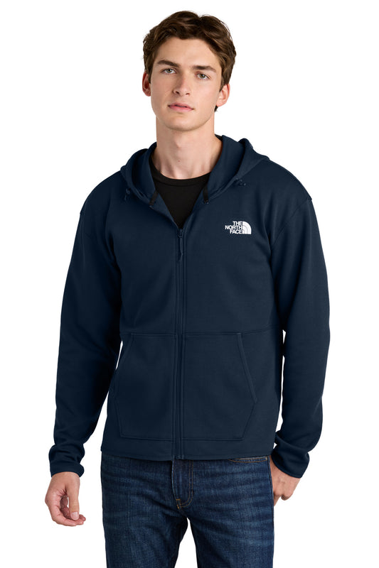 The North Face Double-Knit Full-Zip Hoodie NF0A8BUS Summit Navy