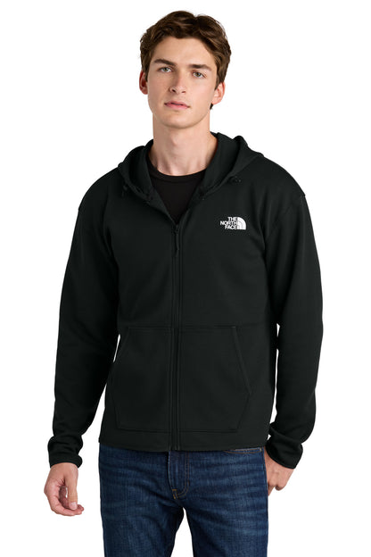 The North Face Double-Knit Full-Zip Hoodie NF0A8BUS TNF Black