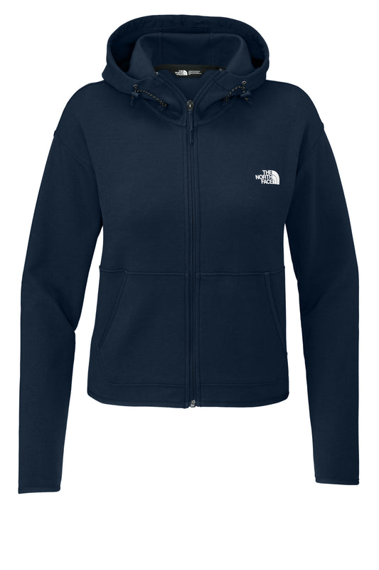 The North Face Women's Double-Knit Full-Zip Hoodie NF0A8BUT Summit Navy