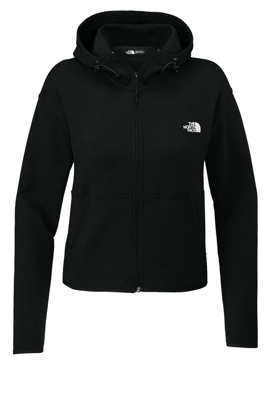 The North Face Women's Double-Knit Full-Zip Hoodie NF0A8BUT TNF Black