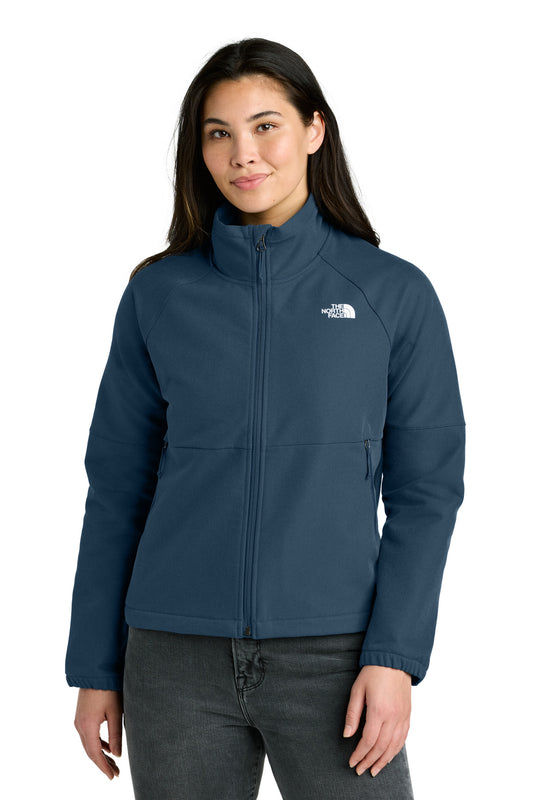 The North Face Women's Barr Lake Soft Shell Jacket NF0A8C5C Shady Blue Dark Heather