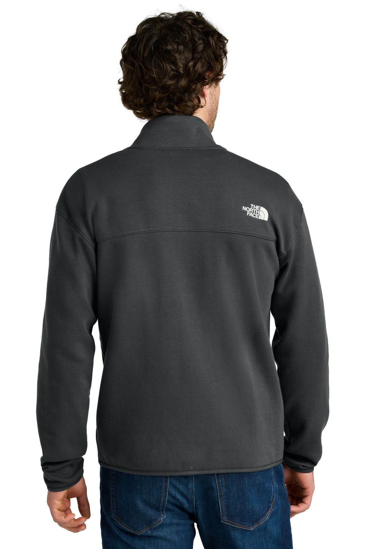 The North Face Double-Knit 1/2-Zip Fleece NF0A8C5G Asphalt Grey