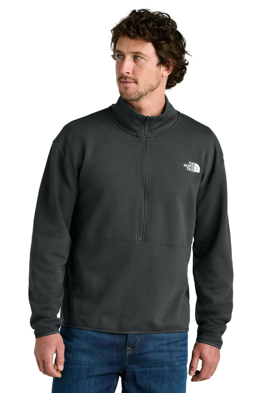 The North Face Double-Knit 1/2-Zip Fleece NF0A8C5G Asphalt Grey