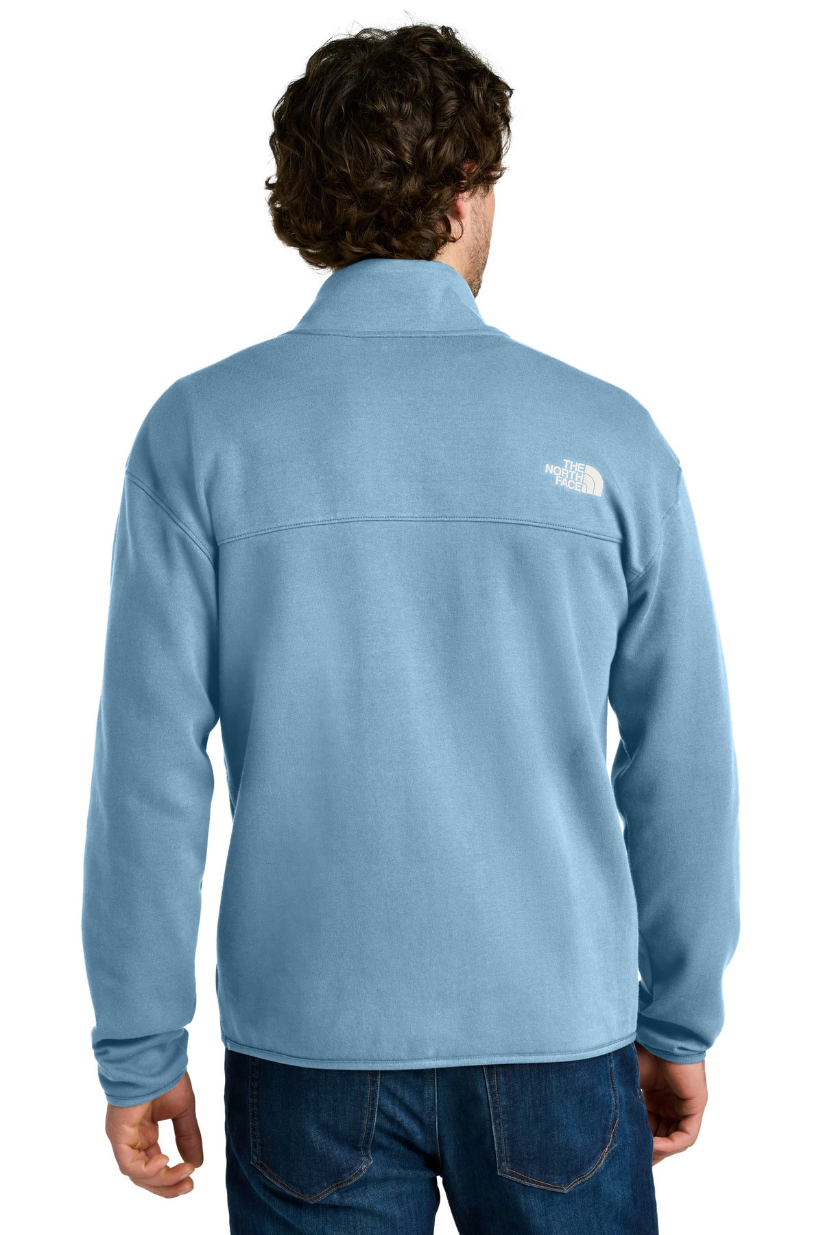 The North Face Double-Knit 1/2-Zip Fleece NF0A8C5G Steel Blue