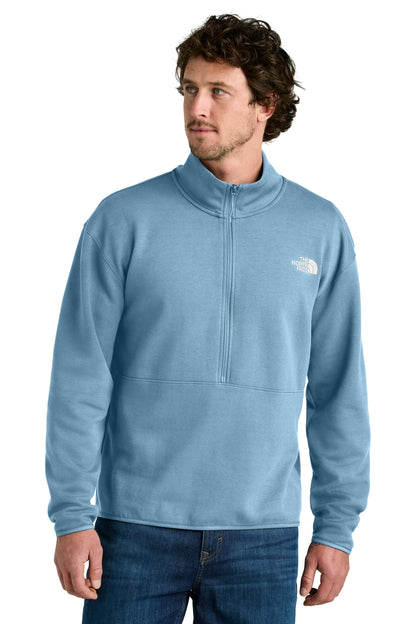 The North Face Double-Knit 1/2-Zip Fleece NF0A8C5G Steel Blue