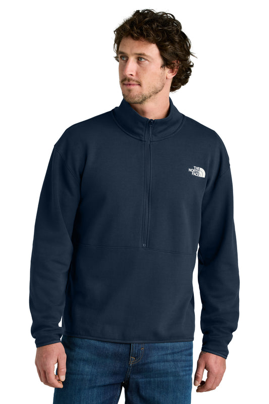 The North Face Double-Knit 1/2-Zip Fleece NF0A8C5G Summit Navy