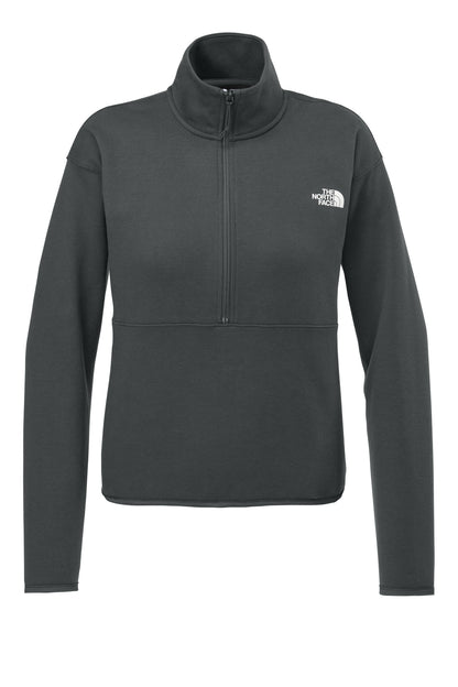 The North Face Women's Double-Knit 1/2-Zip Fleece NF0A8C5H Asphalt Grey