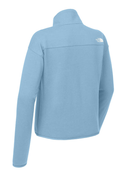 The North Face Women's Double-Knit 1/2-Zip Fleece NF0A8C5H Steel Blue