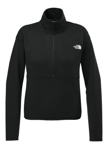 The North Face Women's Double-Knit 1/2-Zip Fleece NF0A8C5H TNF Black