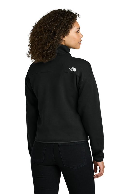 The North Face Women's Double-Knit 1/2-Zip Fleece NF0A8C5H TNF Black