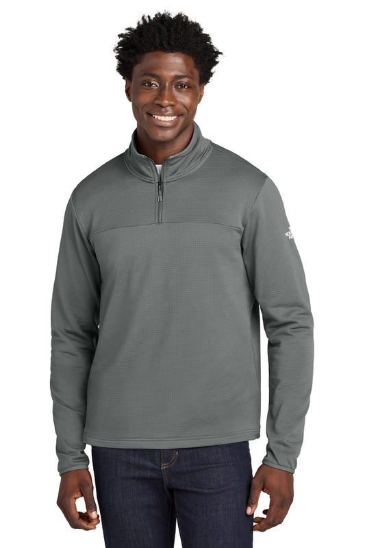 The North Face Aim 1/4-Zip Fleece NF0A8ENJ Smoked Pearl Grey
