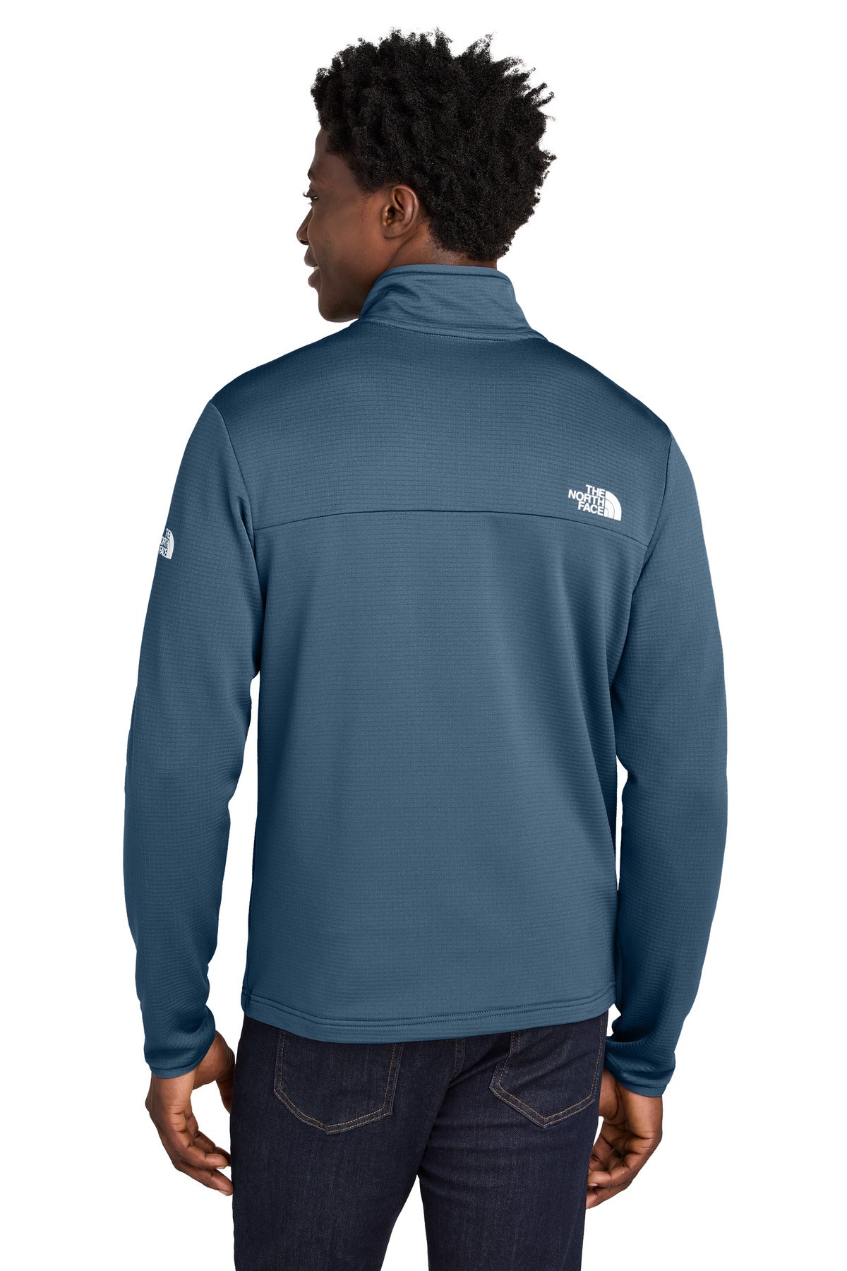 The North Face Aim Full-Zip Fleece Jacket NF0A8ENK Shady Blue