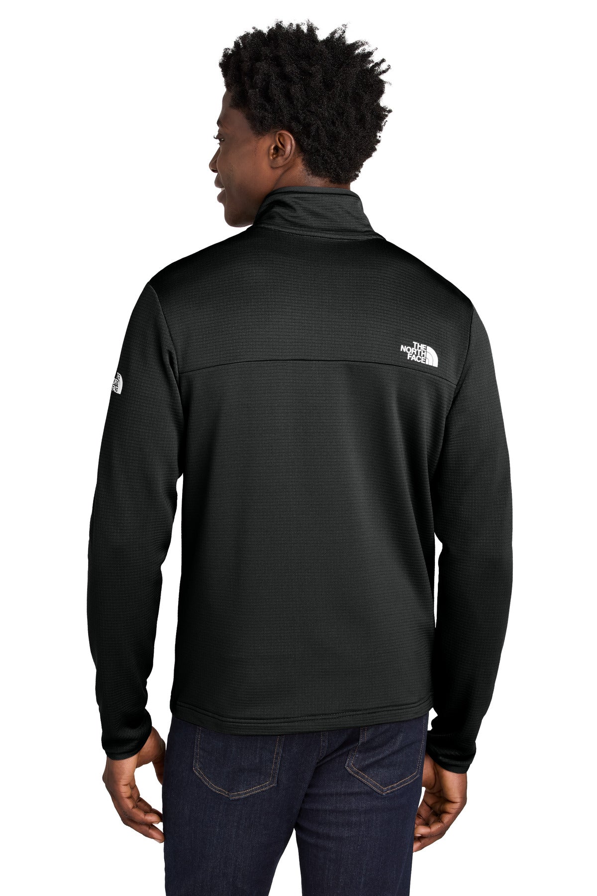 The North Face Aim Full-Zip Fleece Jacket NF0A8ENK TNF Black