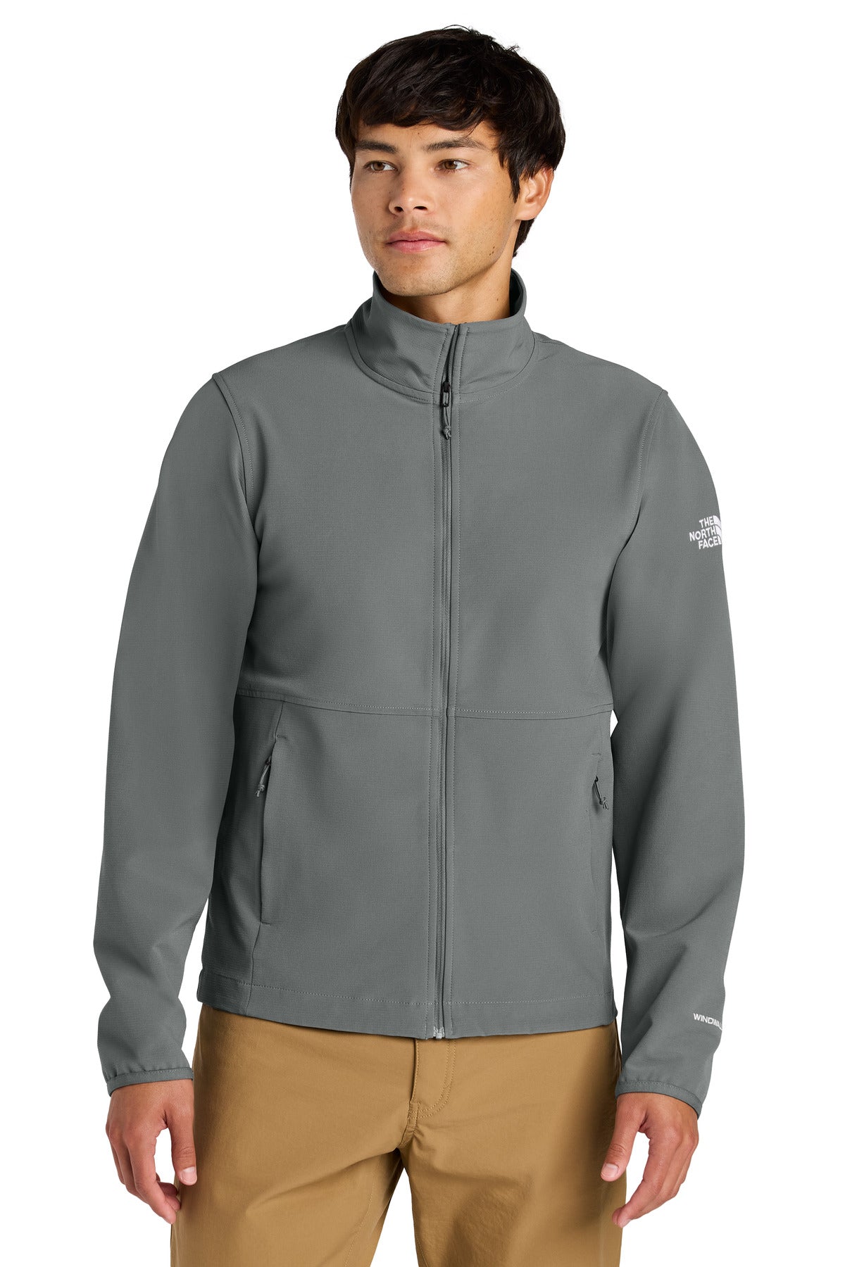 The North Face Edge Stretch Soft Shell Jacket NF0A8ENN Smoked Pearl Grey