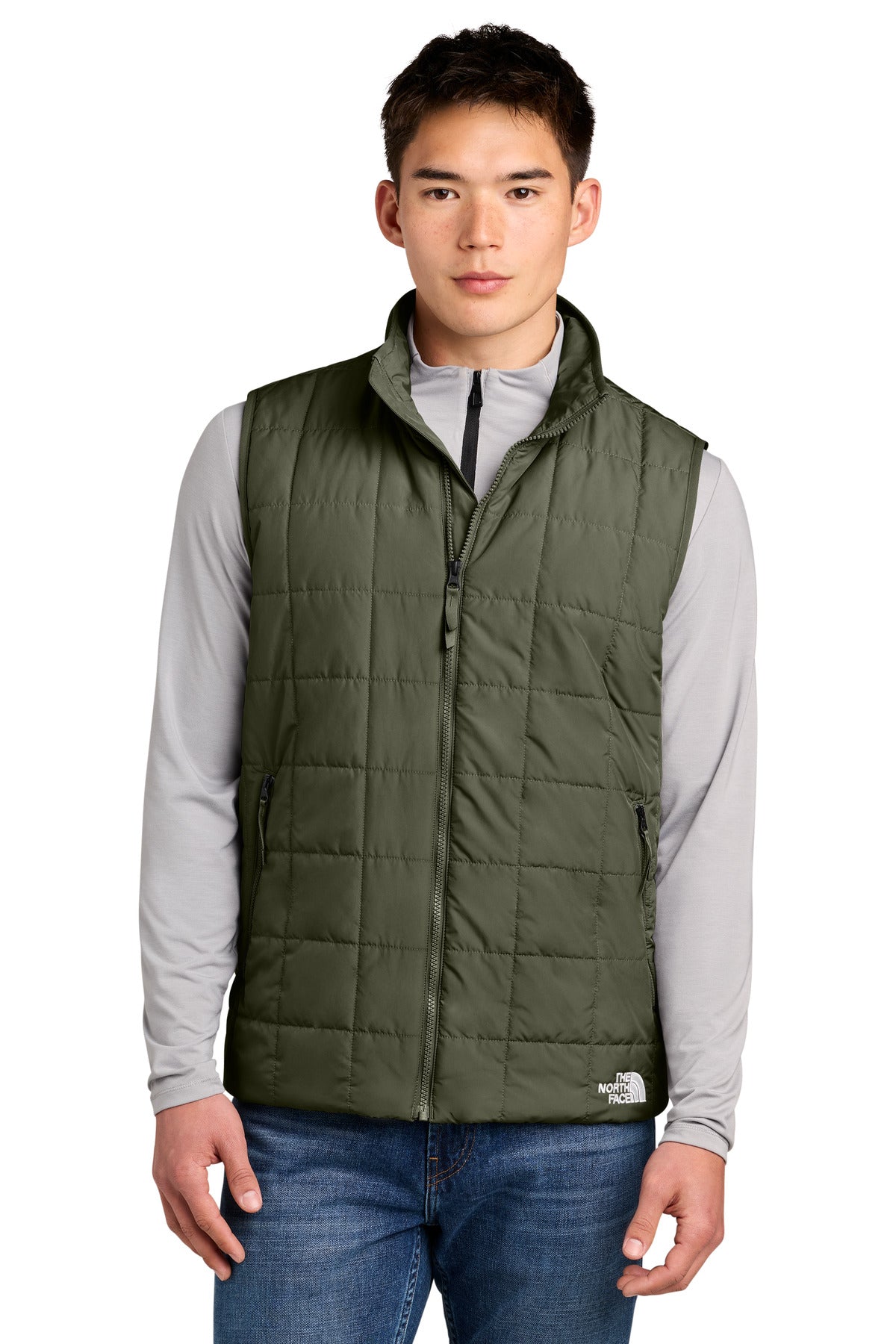 The North Face Iron Drift Quilted Vest NF0A8JEW New Taupe Green