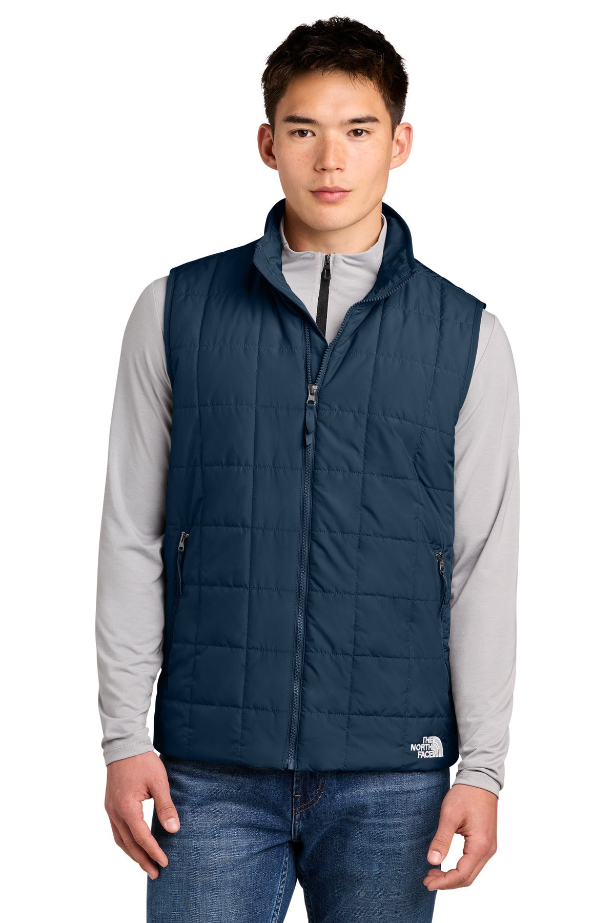 The North Face Iron Drift Quilted Vest NF0A8JEW Summit Navy