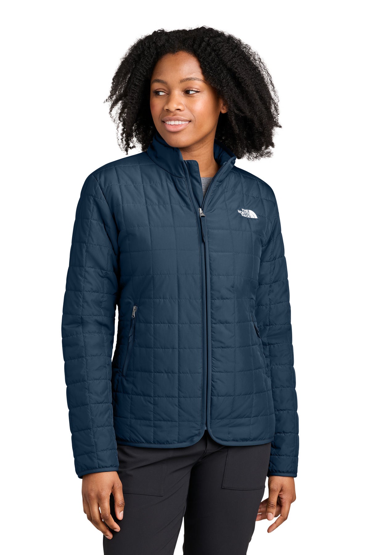 The North Face Women's Iron Drift Quilted Jacket NF0A8JEZ Summit Navy