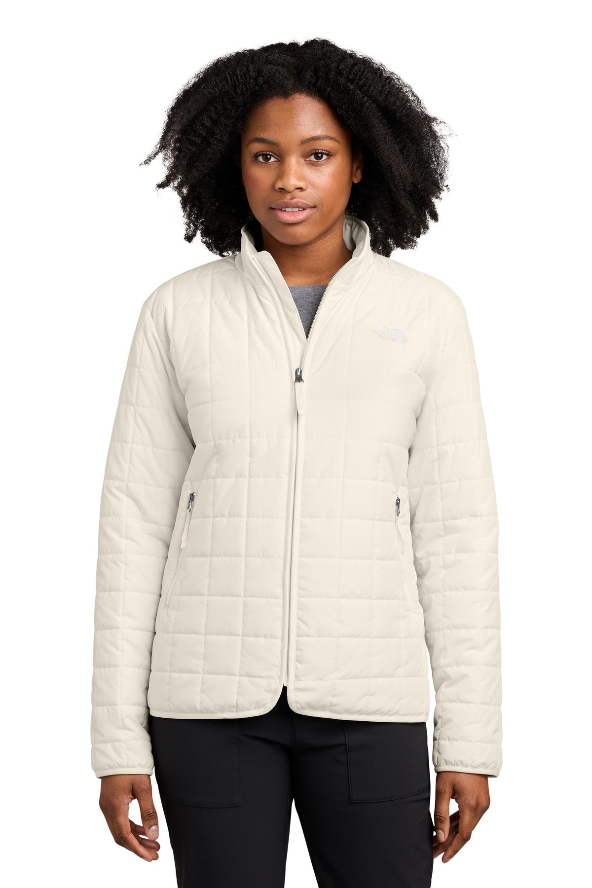 The North Face Women's Iron Drift Quilted Jacket NF0A8JEZ White Dune