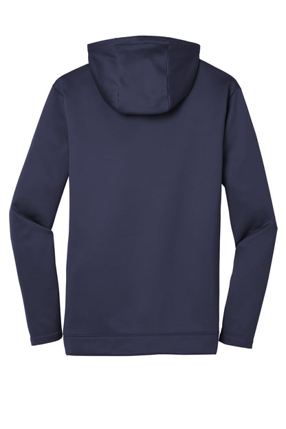 Nike Therma-FIT Full-Zip Fleece Hoodie. NKAH6259 Midnight Navy
