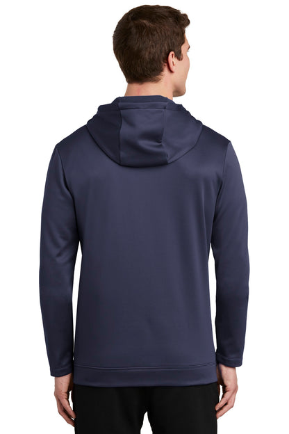 Nike Therma-FIT Full-Zip Fleece Hoodie. NKAH6259 Midnight Navy