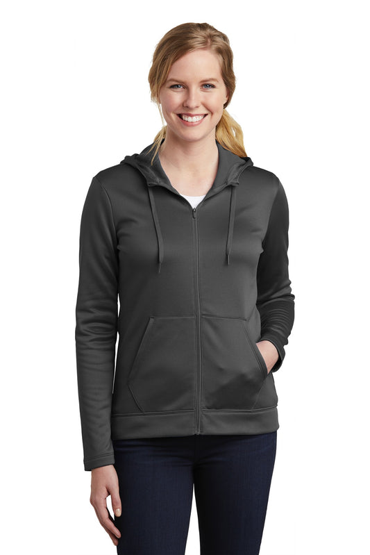 Nike Women's Therma-FIT Full-Zip Fleece Hoodie. NKAH6264 Anthracite