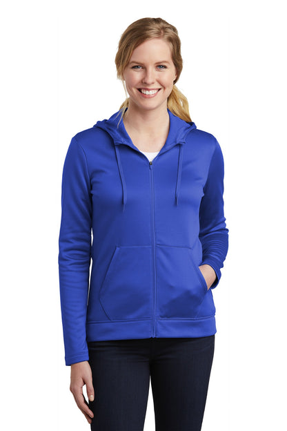 Nike Women's Therma-FIT Full-Zip Fleece Hoodie. NKAH6264 Game Royal
