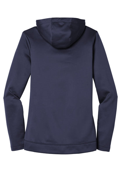 Nike Women's Therma-FIT Full-Zip Fleece Hoodie. NKAH6264 Midnight Navy